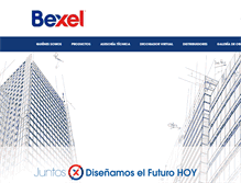 Tablet Screenshot of bexel.mx